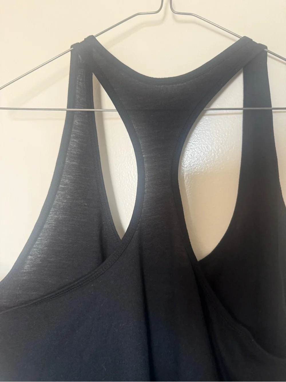 Nike Dri-FIT Black Loose Fit Racerback Tank Size Medium